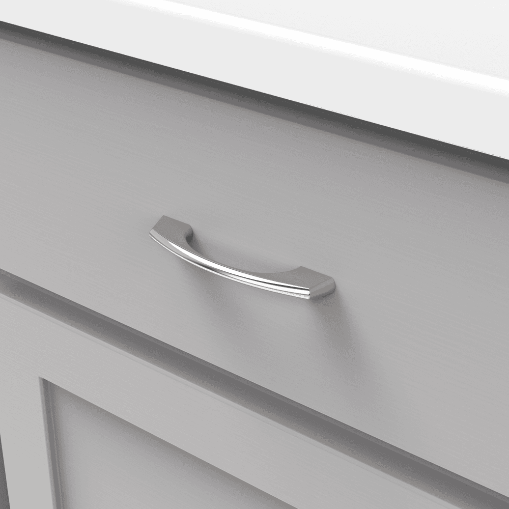 3" Greenwich Arch Pull, Matte Black (10/Box) Alt 2 - Image
