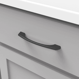 5-1/16" Greenwich Arch Pull, Matte Black Alt 2 - Image