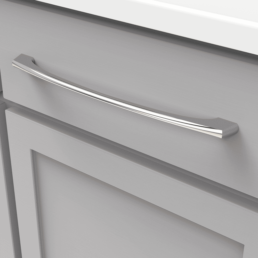 12" Greenwich Arch Pull, Matte Black (5/Box) Alt 2 - Image