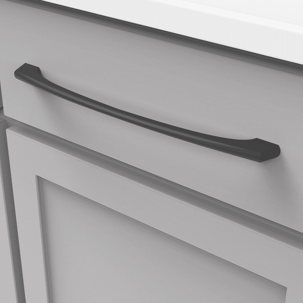 12" Greenwich Arch Pull, Matte Black Alt 2 - Image