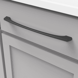 12" Greenwich Arch Pull, Matte Black Alt 2 - Image