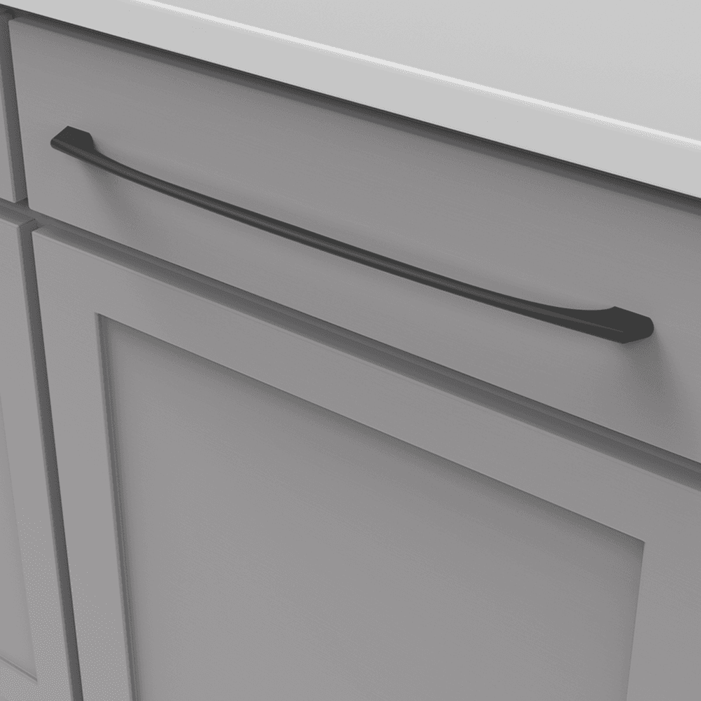 18" Greenwich Arch Pull, Matte Black Alt 2 - Image