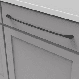 18" Greenwich Arch Pull, Matte Black (5/Box) Alt 2 - Image