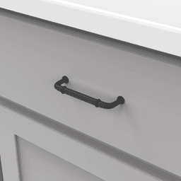 3-3/4" Cottage Cabinet Pull, Matte Black Alt 2 - Image
