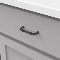 3" Cottage Cabinet Pull, Matte Black (10/Box) Alt 2 - Image