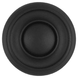 1-1/2" Cottage Cabinet Knob, Matte Black (Box/10) Alt 3 - Image