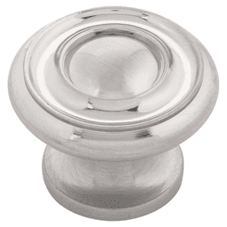 1-1/2" Cottage Cabinet Knob, Satin Nickel (Box/10) Main - Image