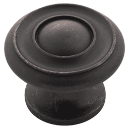 1-1/2" Cottage Cabinet Knob, Vintage Bronze (Box/10) Main - Image