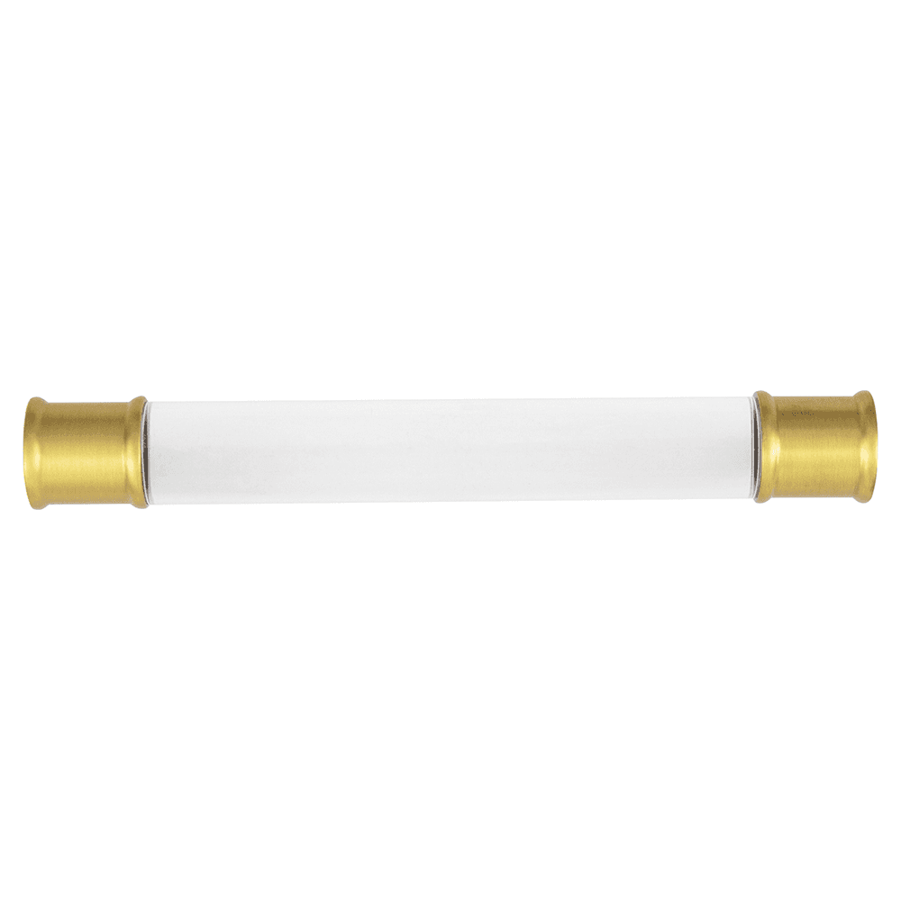 5-1/16" Midway Bar Pull, Crysacrylic/Matte Black (10/Box) Alt 1 - Image
