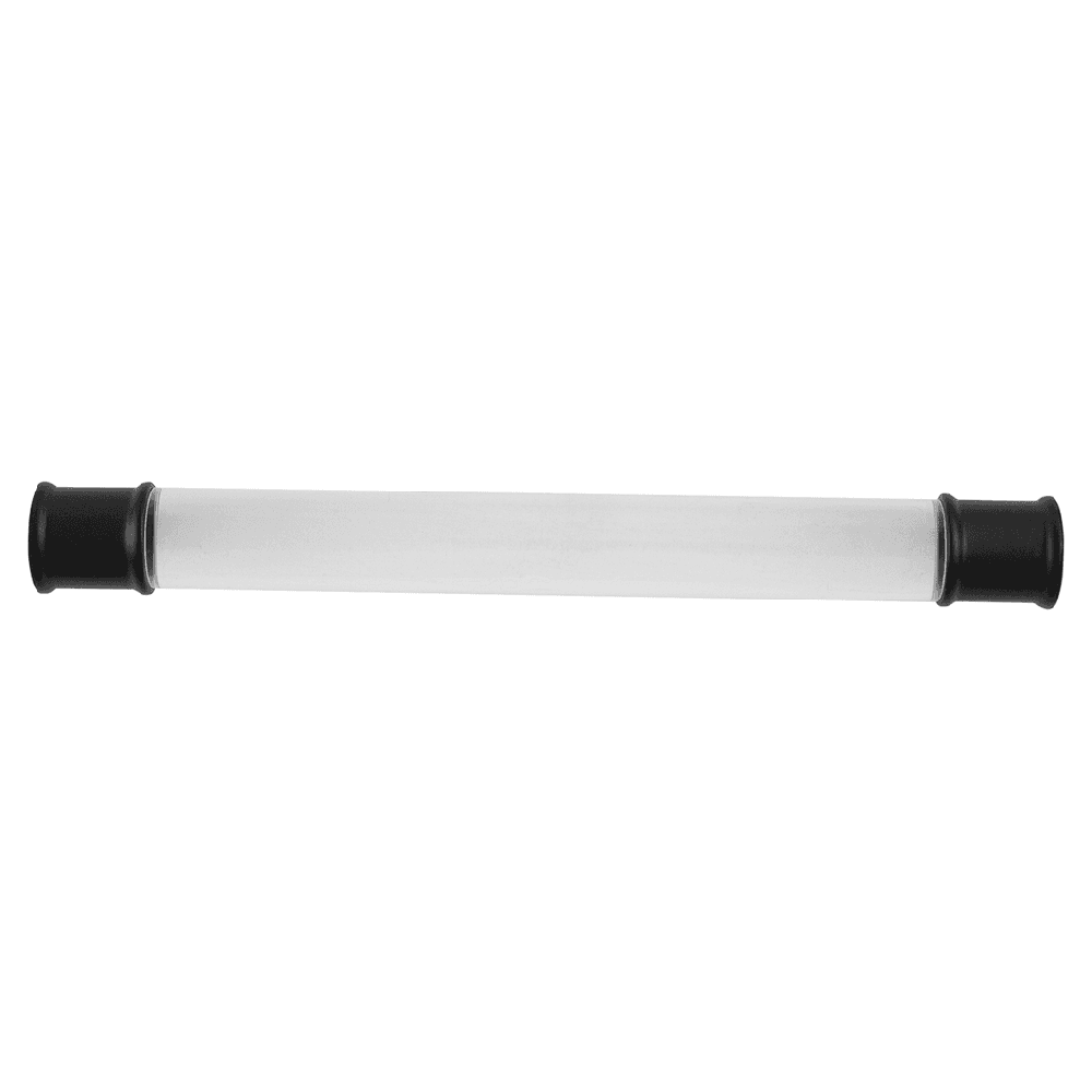 6-5/16" Midway Bar Pull, Crysacrylic/Matte Black (10/Box) Alt 1 - Image