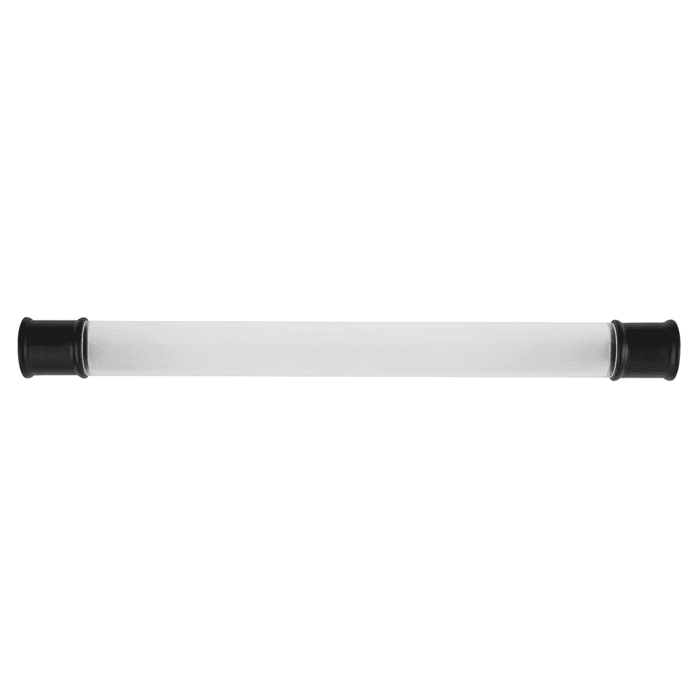 7-9/16" Midway Bar Pull, Crysacrylic/Matte Black (10/Box) Alt 1 - Image