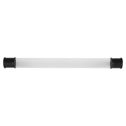 7-9/16" Midway Bar Pull, Crysacrylic/Matte Black (10/Box) Alt 1 - Image