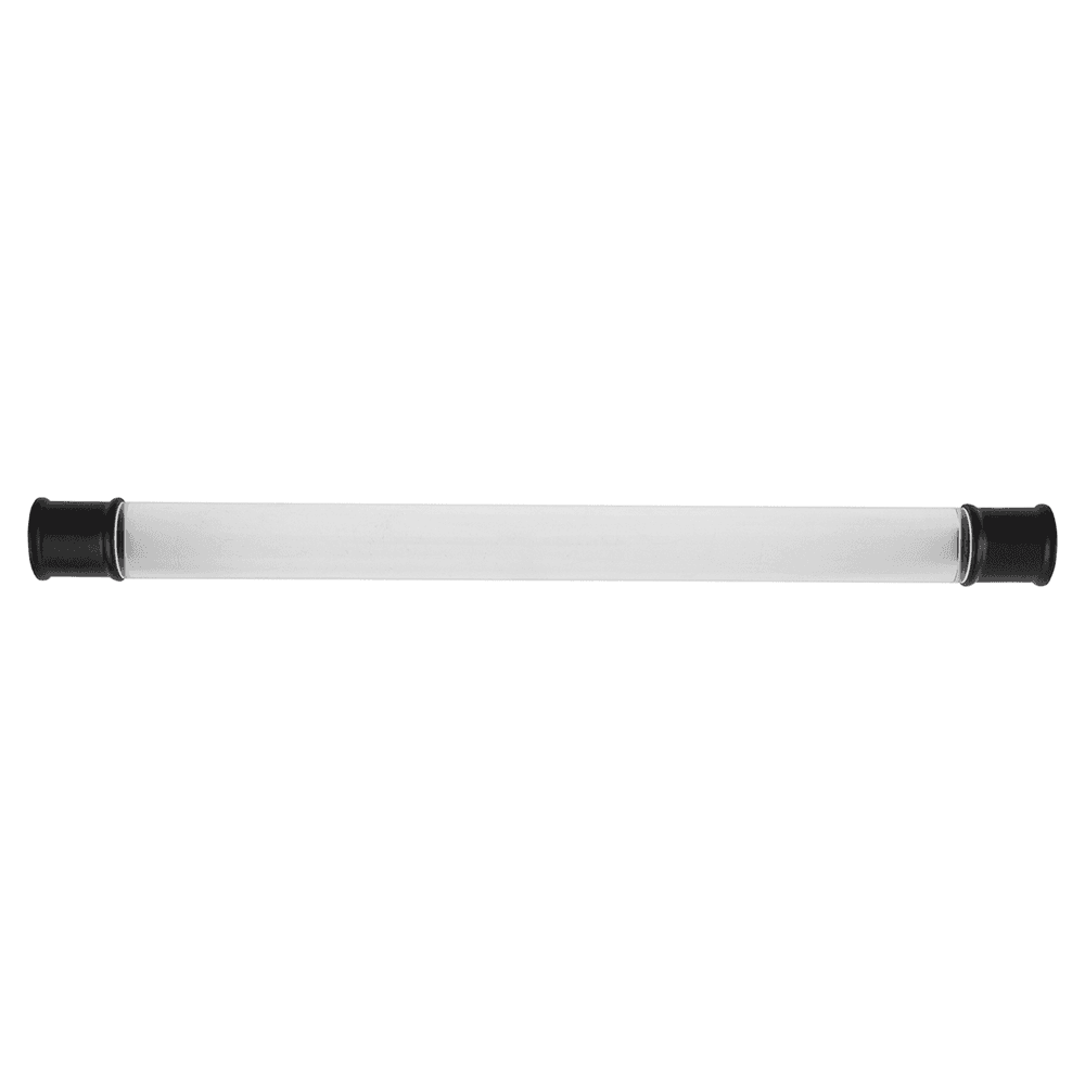 8-13/16" Midway Bar Pull, Crysacrylic/Matte Black (10/Box) Alt 1 - Image