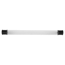 8-13/16" Midway Bar Pull, Crysacrylic/Matte Black (10/Box) Alt 1 - Image