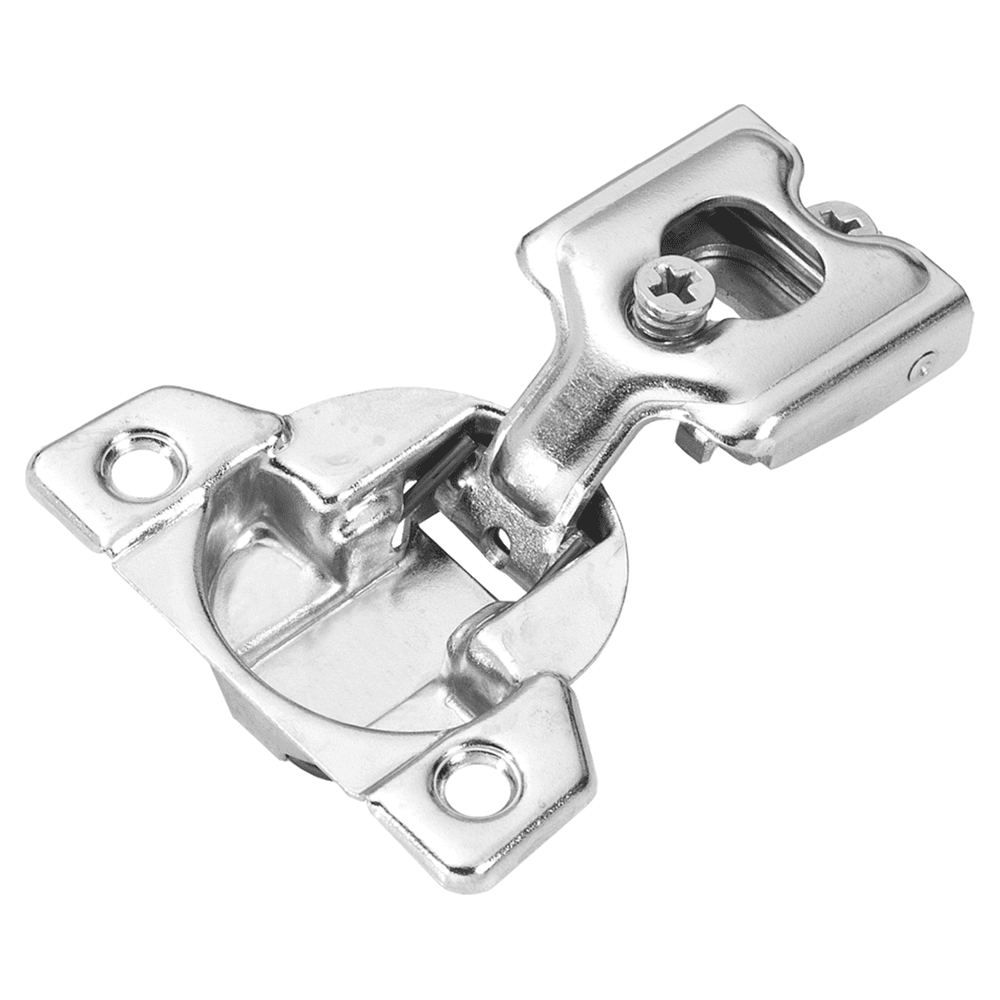 3/4" Overlay Concealed Hinge, Face Frame, Self-Close, Polished Nickel Main - Image