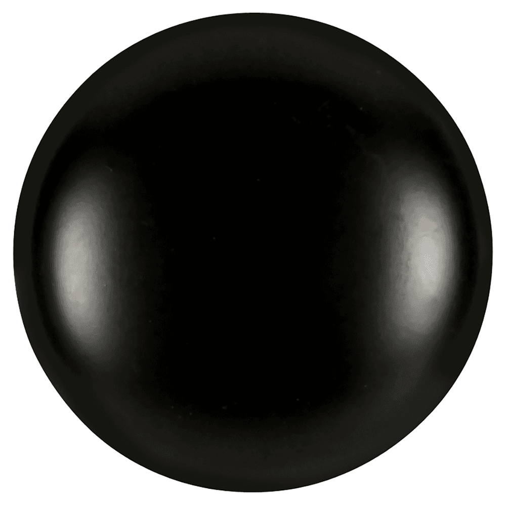 1-3/8" Tranquility Cabinet Knob, Black Alt 1 - Image