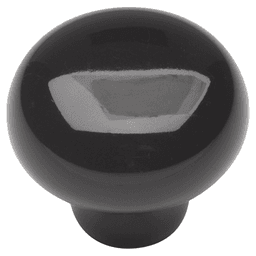 1-3/8" Tranquility Cabinet Knob, Black Main - Image