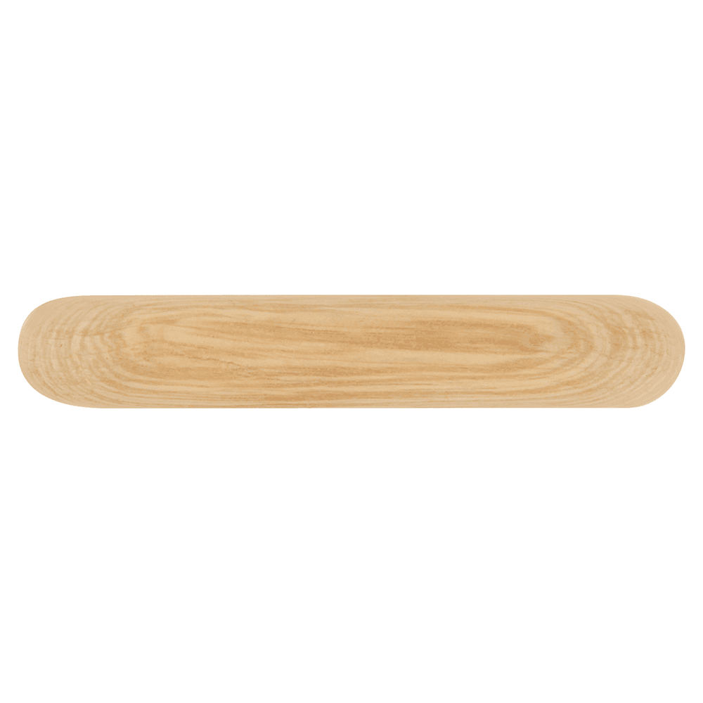 3" Natural Woodcraft Cabinet Pull, Unfinished Wood Alt 1 - Image
