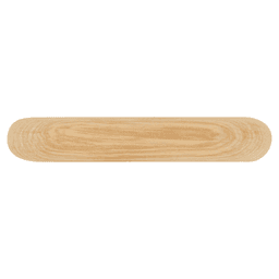 3" Natural Woodcraft Cabinet Pull, Unfinished Wood Alt 1 - Image