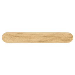 3-1/2" Natural Woodcraft Cabinet Pull, Unfinished Wood Alt 1 - Image