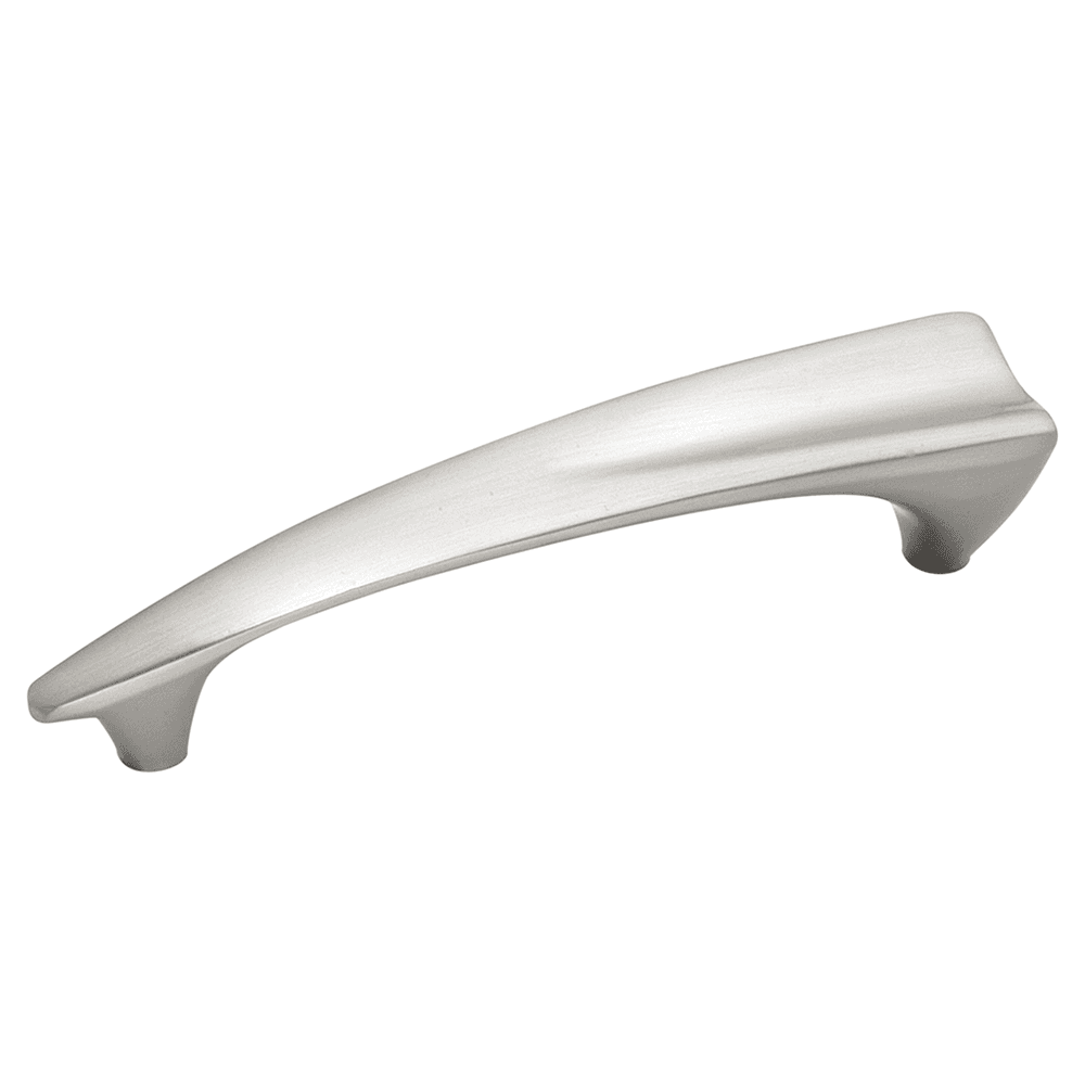 3-3/4" Metropolis Contemporary Cabinet Pull, Satin Nickel Main - Image