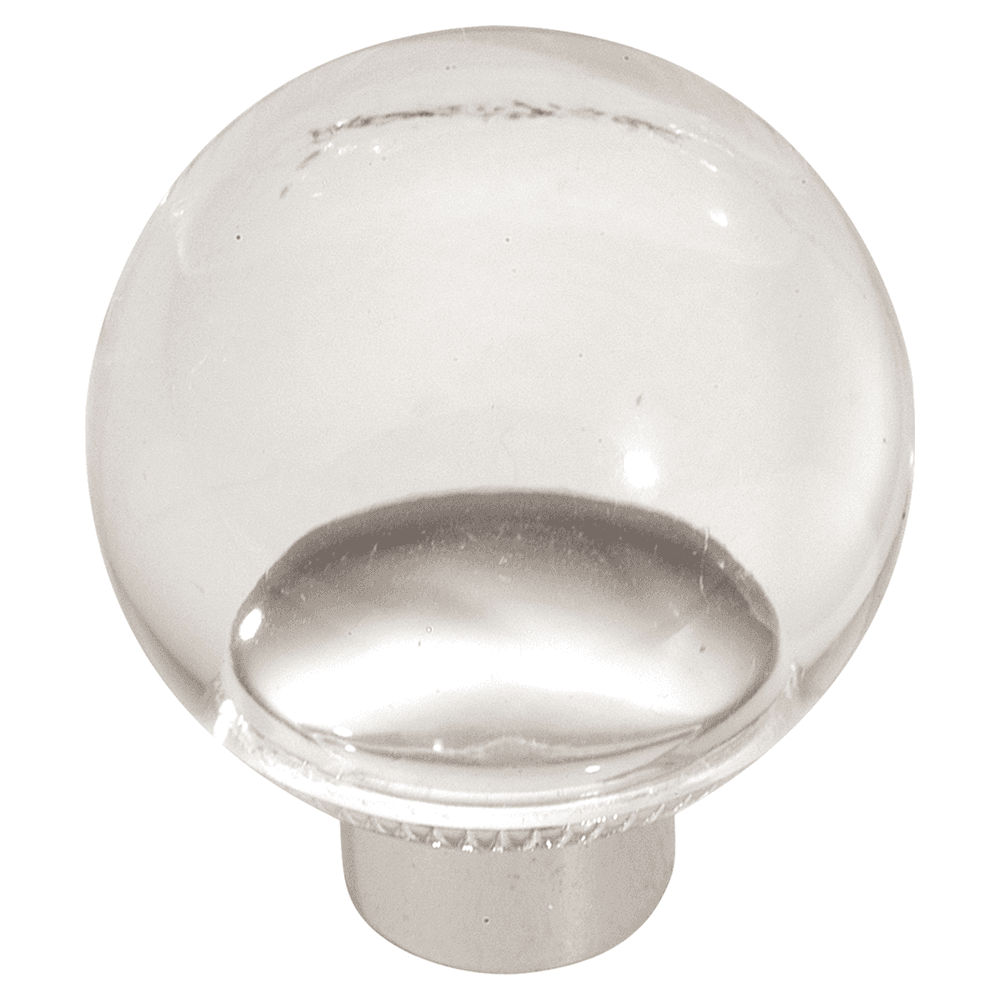 1-3/16" Crystal Palace Cabinet Knob, Lucite (Box/25) Main - Image