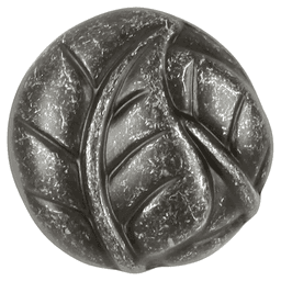1-1/4" Natural Accents Cabinet Knob, Vibra Pewter Alt 1 - Image