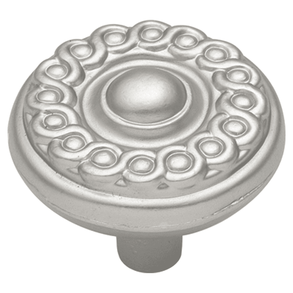 1-1/4" Silverado Cabinet Knob, Satin Nickel Main - Image