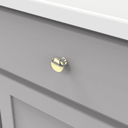 1-1/4" Cottage Cabinet Knob, Matte Black (Box/10) Alt 4 - Image