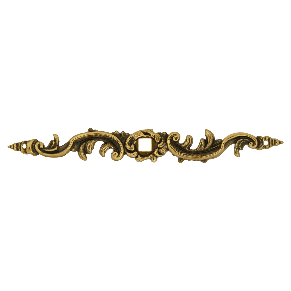 6" Manor House Cabinet Backplate, Lancaster Hand Polished Alt 1 - Image