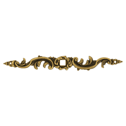 6" Manor House Cabinet Backplate, Lancaster Hand Polished Alt 1 - Image