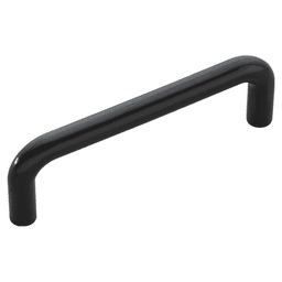 3-3/4" Wire Pulls Cabinet Pull, Black Main - Image