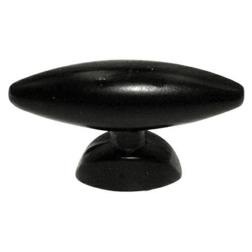 1-9/16" Metropolis Cabinet Knob, Matte Black Main - Image