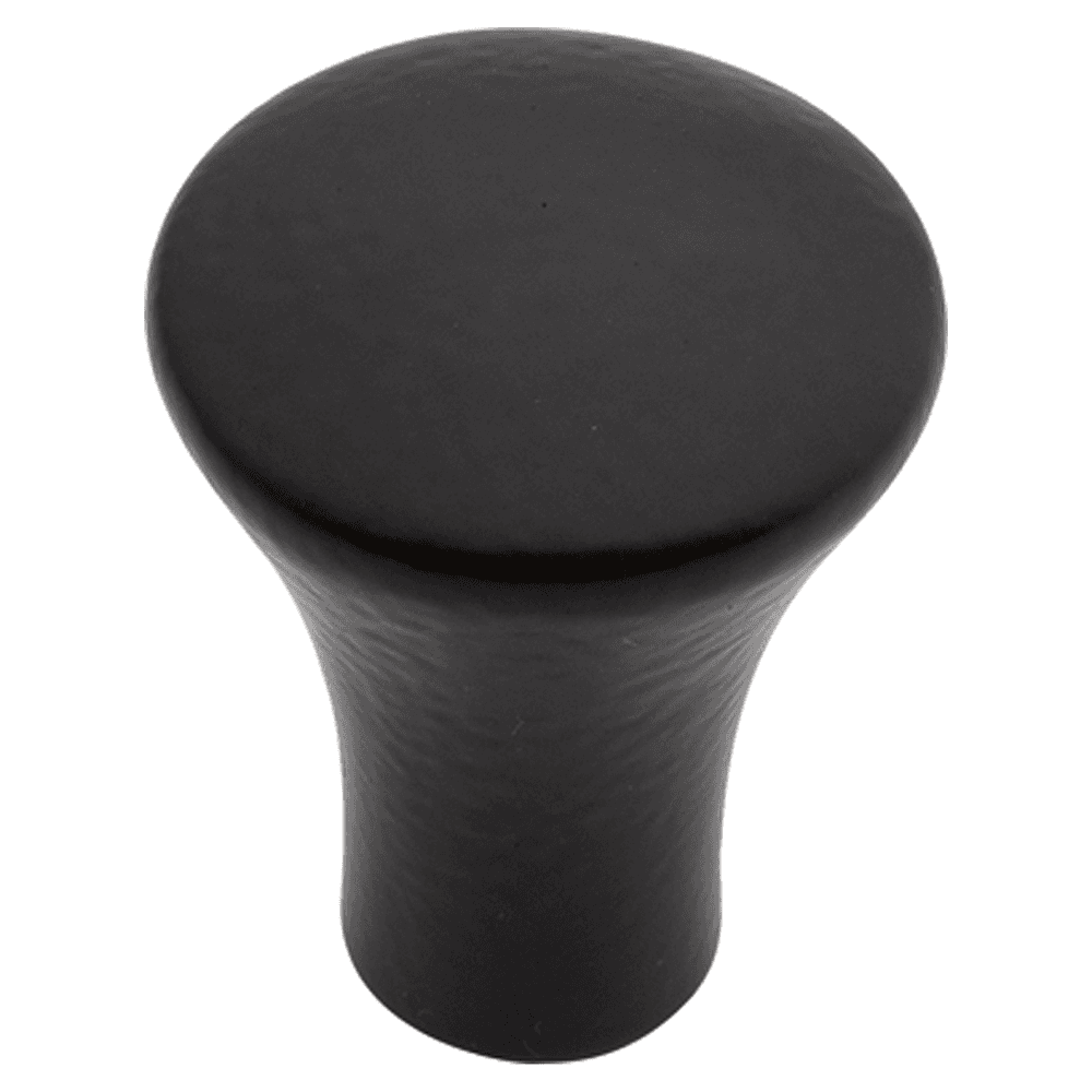 1" Metropolis Cabinet Knob, Matte Black Main - Image