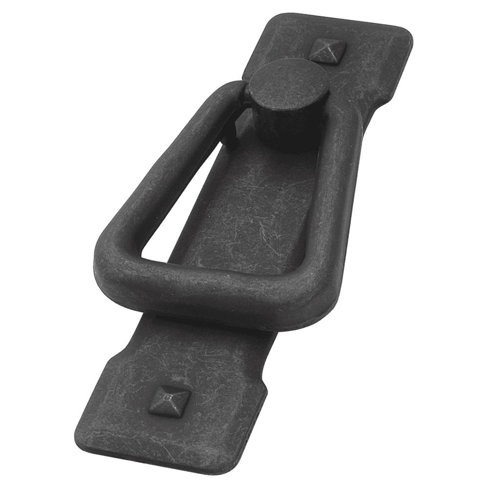 1-1/4" Old Mission Cabinet Pull, Black Mist Antique Main - Image