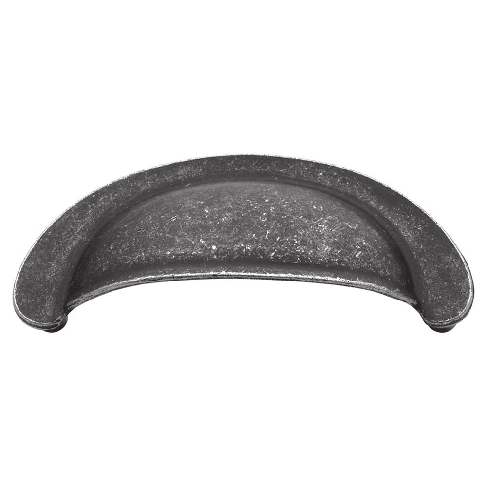2-3/4" Manchester Cup Pull, Vibra Pewter Main - Image