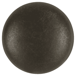 1-1/4" Manchester Cabinet Knob, Rustic Iron Alt 1 - Image