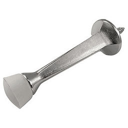 2-7/8" Door Stops Rigid Door Stop, Satin Nickel Main - Image