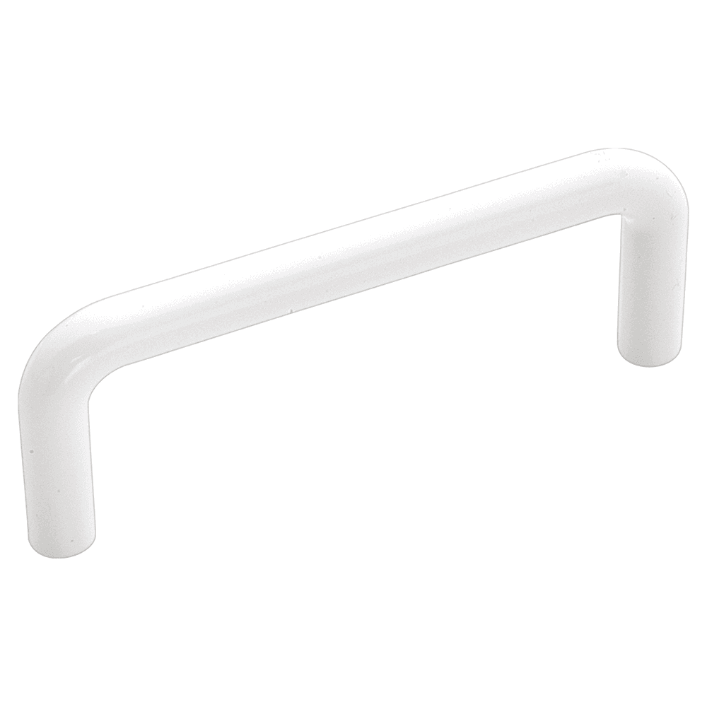 3" Wire Pulls Cabinet Pull, White Main - Image