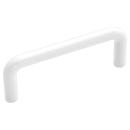 3" Wire Pulls Cabinet Pull, White Main - Image