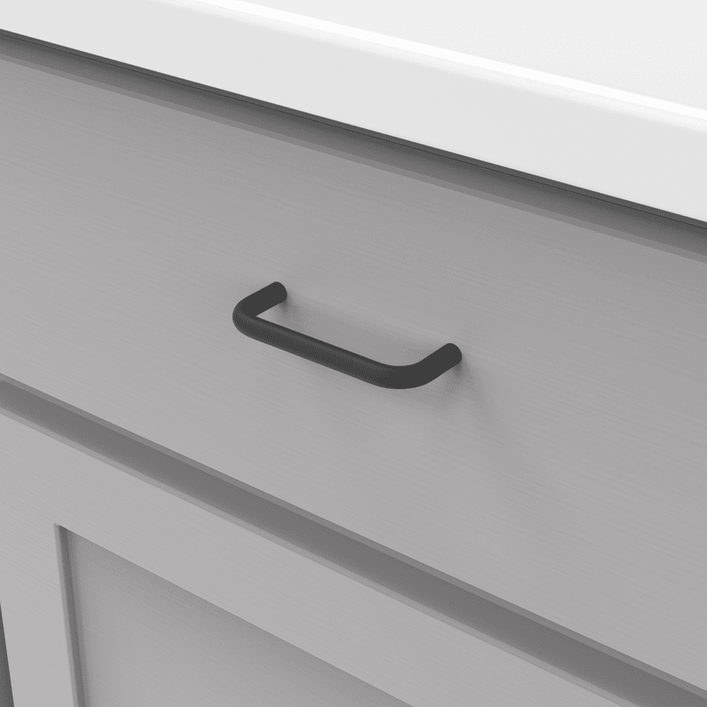 3" Wire Pulls Cabinet Pull, Matte Black (10/Box) Alt 3 - Image
