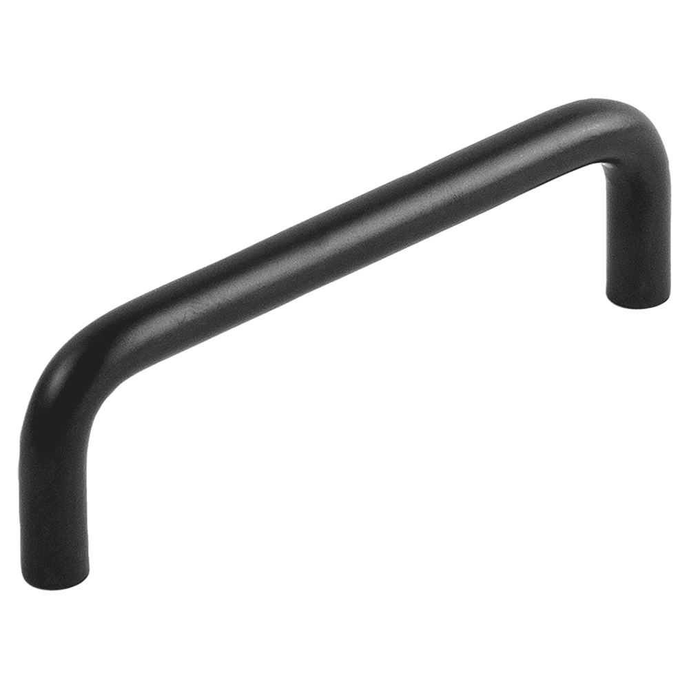 3-1/2" Wire Pulls Cabinet Pull, Matte Black Main - Image