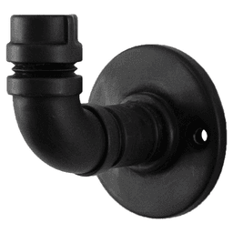 2-1/2" Pipeline Single Prong Cabinet Hook, Vintage Bronze Main - Image