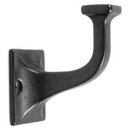 2-3/4" Forge Single Prong Cabinet Hook, Black Iron (Box/10) Main - Image