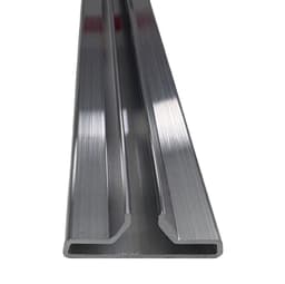 96" Aluminum Angled Slatwall Insert Main Image
