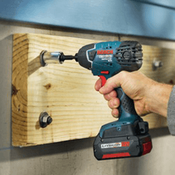 Bosch Hex Impact Driver with Built-in LED Light and Variable-speed Trigger