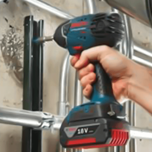 Compact Bosch 25618-02 Impact Driver with Quick Change Chuck