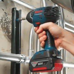 Compact Bosch 25618-02 Impact Driver with Quick Change Chuck
