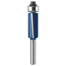 1/2" x 2-3/8" Flush Trim Bit, 2-Flute, 1/4" Shank - Main Image