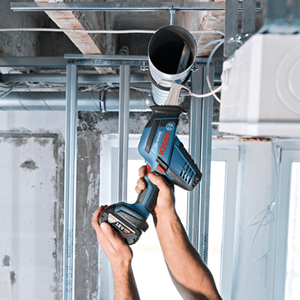 Bosch GSA18 V-083 Reciprocating Saw with 0-3,050 Strokes Per Minute and Lightweight Design